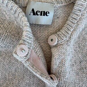 Vintage Acne Studios XS Wool Lesley cardigan